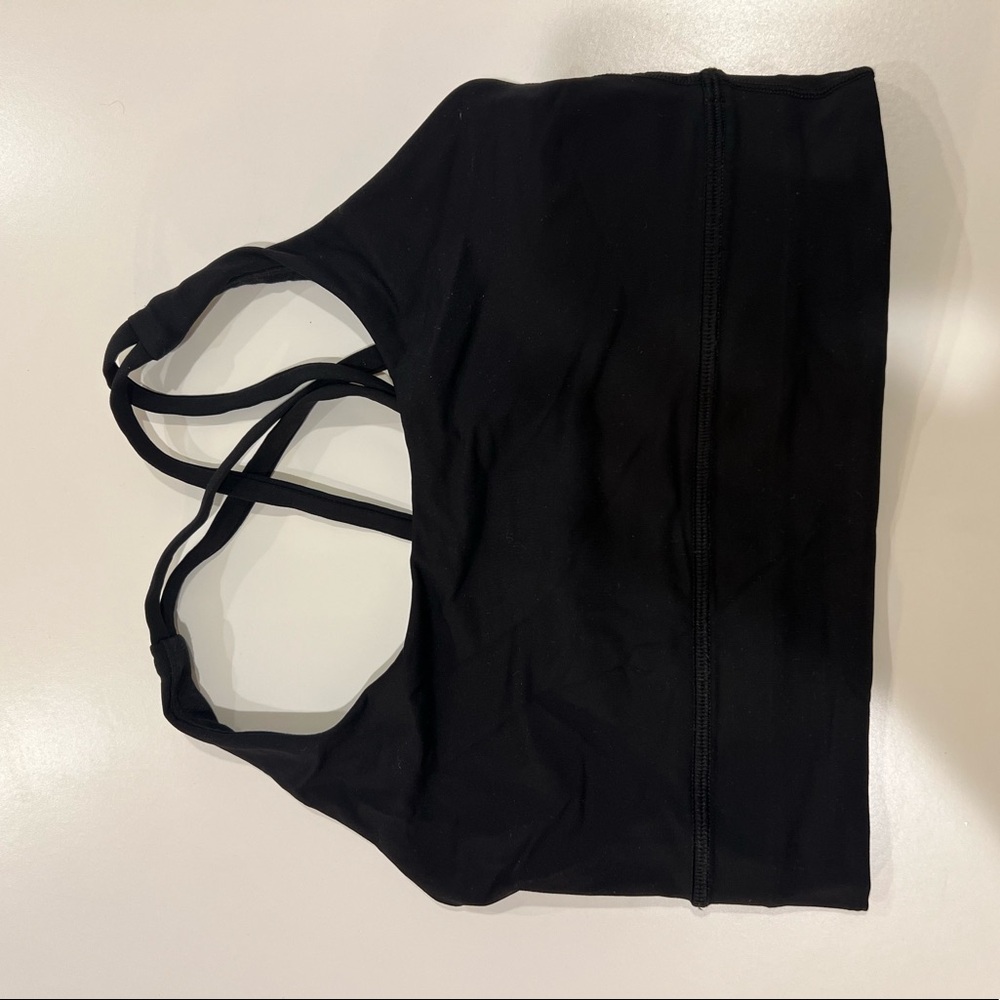 Black Lululemon Sports Bra